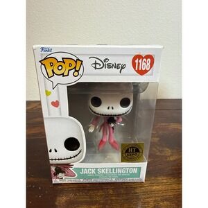 Funko Pop! Jack‎ Skellington Pink Suit NBC Hot Topic Expo 2022 IN STOCK Pop 1168